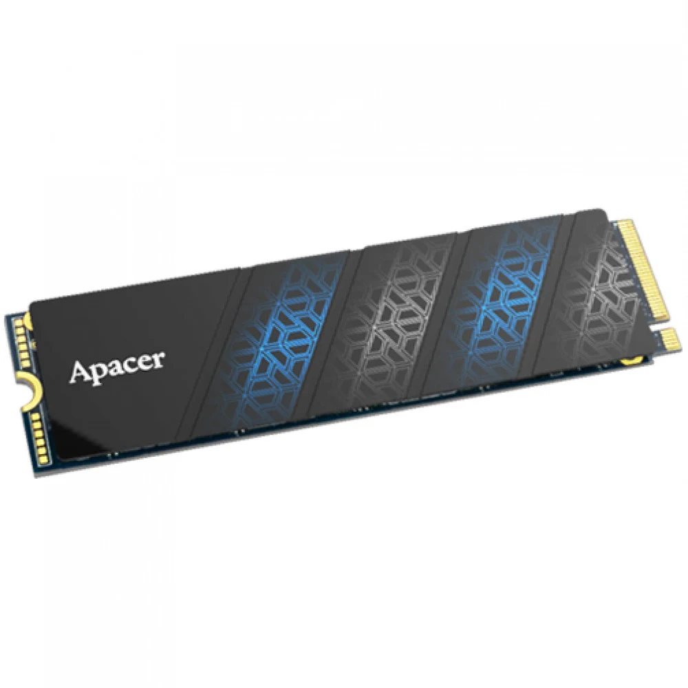 Твердотельный накопитель SSD Apacer AS2280P4U PRO 512GB M.2 2280 AP512GAS2280P4UPRO-1 Client PCIe Gen3x4 with NVMe, 3500/2300, IOPS 400/600K, MTBF 1.8M, 3D NAND, DRAM-lessMB, 350TBW, 0,37DWPD, Heat