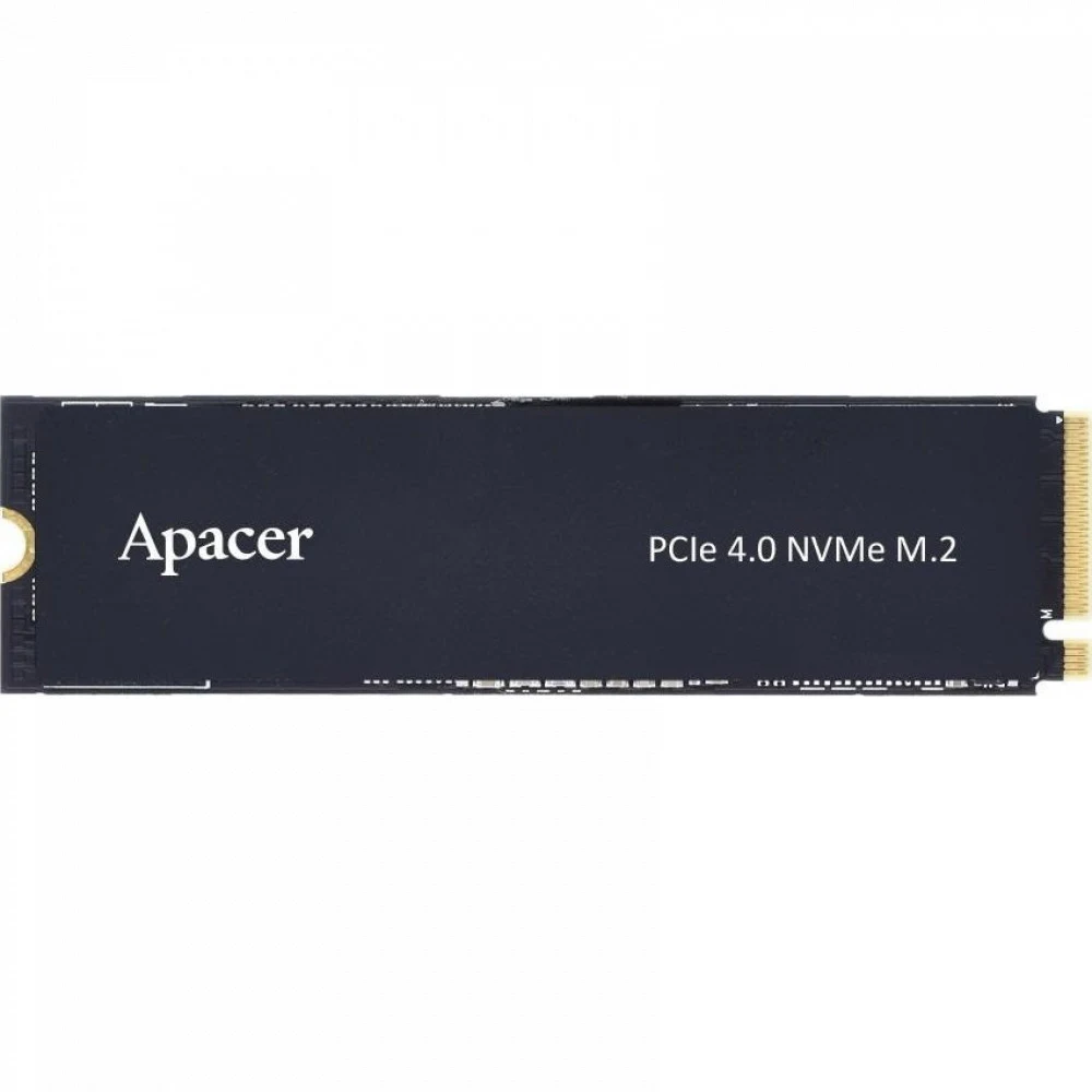Твердотельный накопитель Apacer SSD AS2280Q4X 2TB M.2 2280 PCIe Gen4x4, R5000/W4400 Mb/s, 3D NAND, MTBF 1.5M, NVMe 1.4, 1200TBW, Retail, 3 years (AP2TBAS2280Q4X-1)