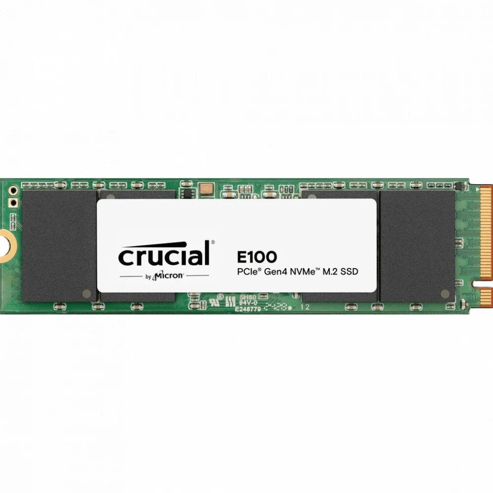 Твердотельный диск 2TB Crucial E100 M.2, M.2 2280, PCI-E 4x4 [R/W - 5000/4500 MB/s]