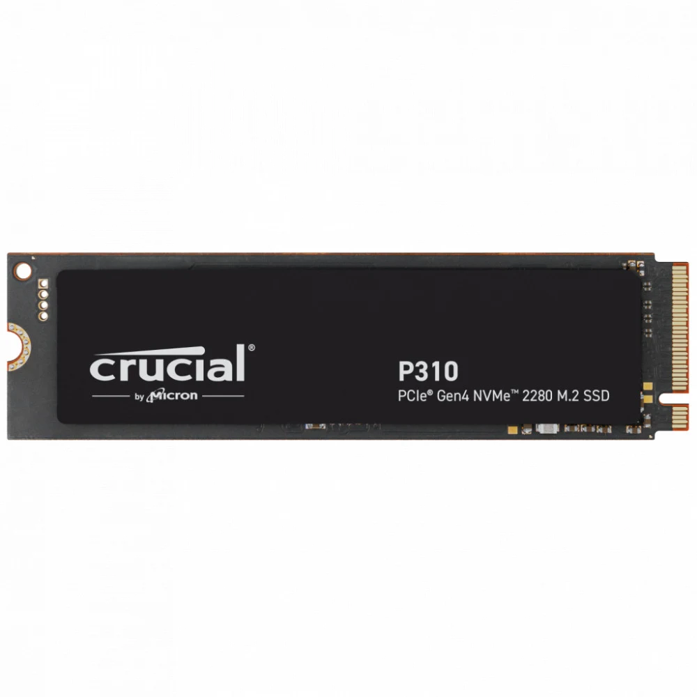 Твердотельный накопитель Crucial SSD Disk P310 500GB M.2 2280 NVMe (PCIe Gen 4 x4) SSD (6000 MB/s Read 3500 MB/s Write), 1 year, OEM