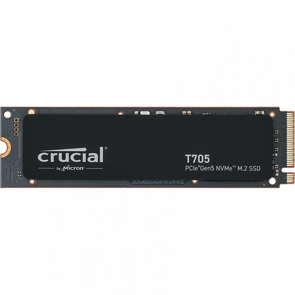 Твердотельный накопитель SSD Crucial T705 1TB PCIe Gen5 NVMe M.2 SSD CT1000T705SSD3