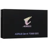 Твердотельный накопитель SSD, Gigabyte, AORUS 7300 AG4731TB N, 1TB, M.2 2280, PCI-E 4.0x4, NVMe 7300/6000 Мб/с w/o heat spreader