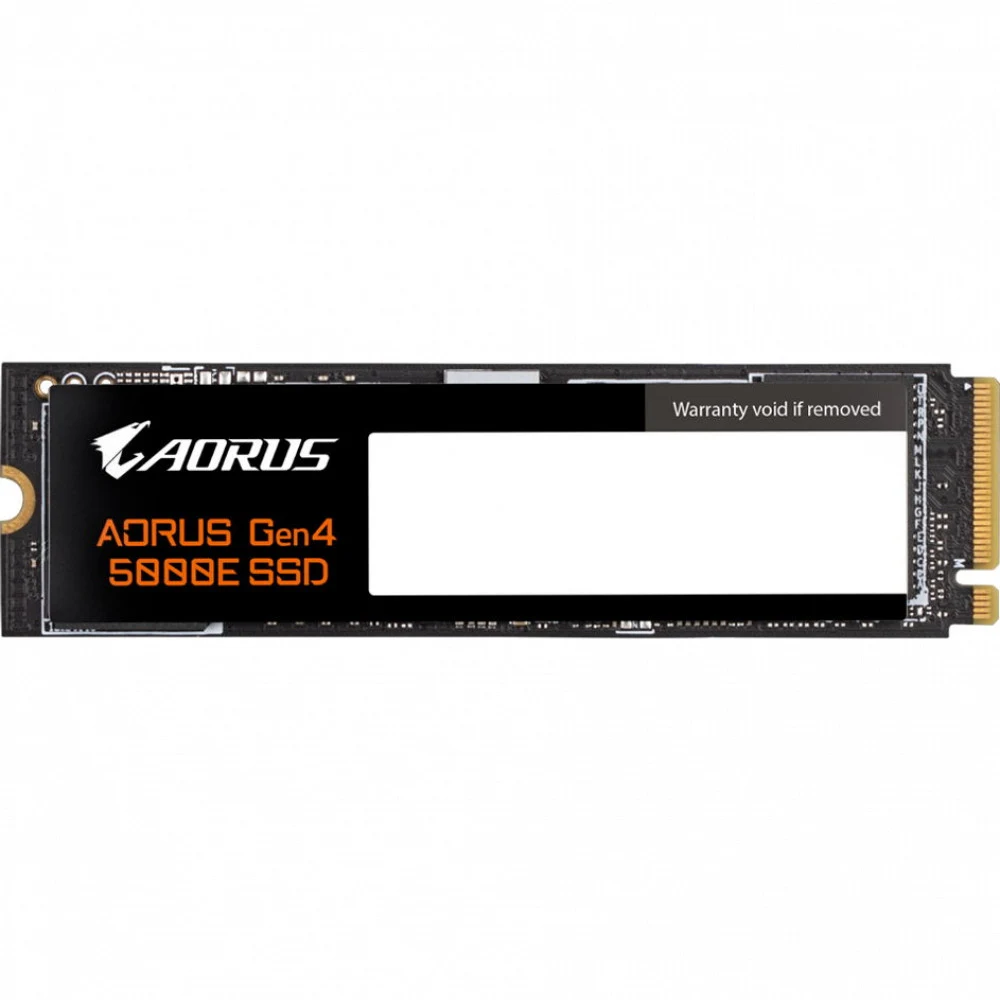 Твердотельный накопитель SSD Gigabyte AORUS 500GB M.2 2280 AG450E500G-G Client PCI-Express 4.0 x4, NVMe 1.4 5000/3800 RTL