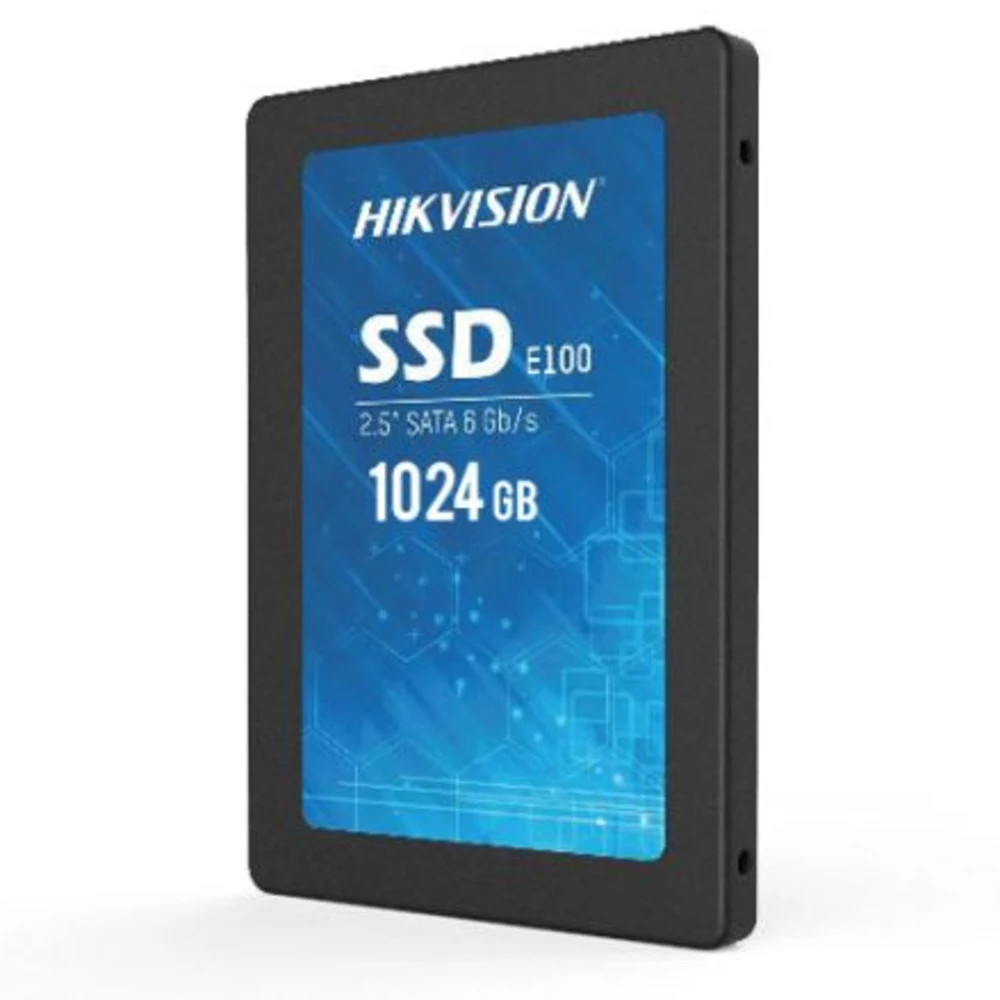 Твердотельный накопитель SSD Hikvision E100 HS-SSD-E100/1024G 1024GB 2.5" Client SATA 6Gb/s, 560/500, IOPS 64/74K, MTBF 2M, 3D NAND TLC, 480TBW, 0,43DWPD, RTL {50} (684754)
