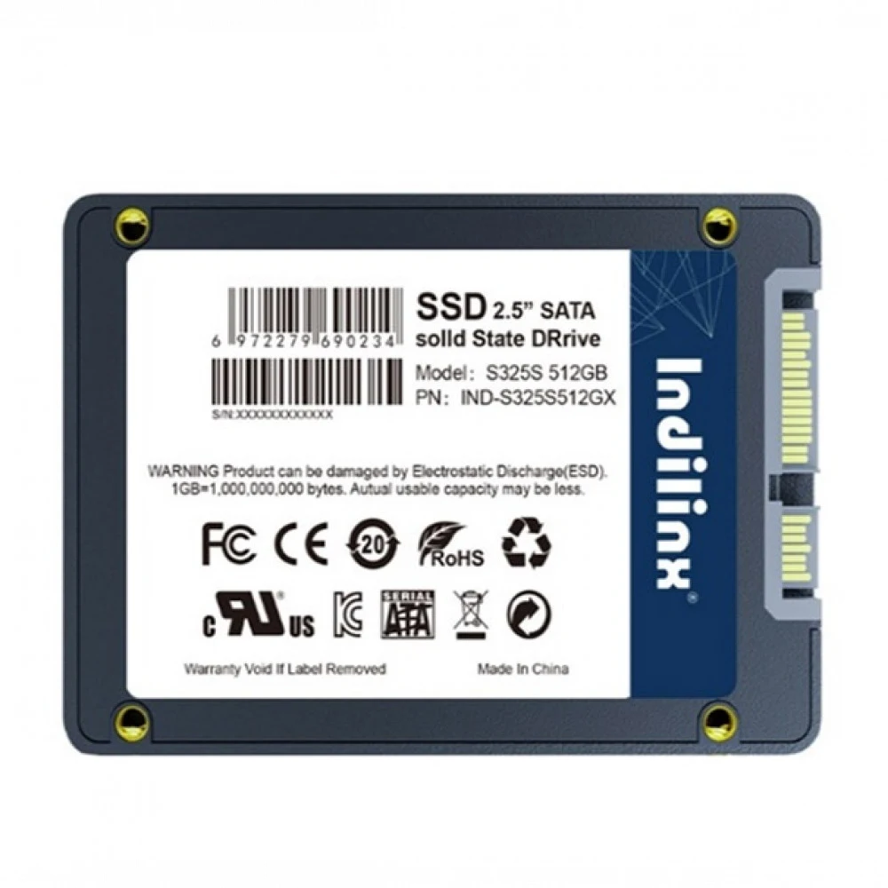 Твердотельный накопитель SSD Indilinx IND-S325S512GX, 512Gb, 2'50" SATA IND-S325S512GX