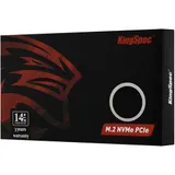 Твердотельный накопитель/ Kingspec SSD NE-512 2280, 512GB, M.2(22x80mm), NVMe, PCIe 3.0 x4, R/W 2400/1700MB/s, IOPs н.д./н.д., TBW 400, DWPD 0.69 (3 года)