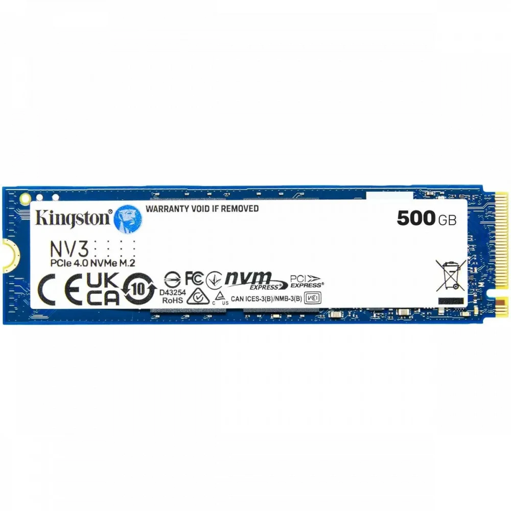 Kingston’s NV3 PCIe 4.0 NVMe SSD — это новое решение для хранения данных на основе контроллера NVMe Gen 4x4, обеспечивающее скорость чтения/записи до 6000/5000 МБ/с. Новый SSD-накопитель обеспечивае