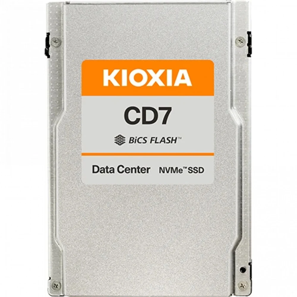 Твердотельный накопитель SSD KIOXIA (Toshiba) 2.5" 3.2TB CD7-V KCD71VUG3T20 PCIe Gen4x4 with NVMe 1.4, Bulk