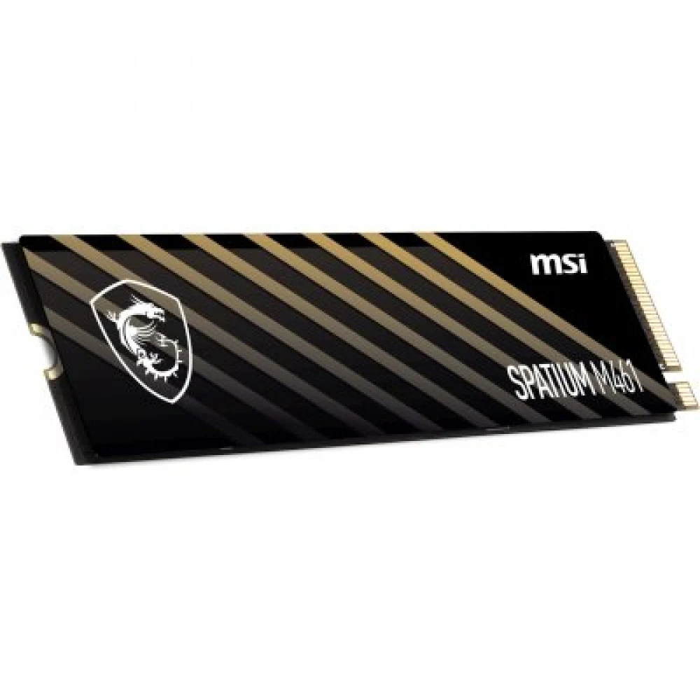 Твердотельный накопитель MSI SSD SPATIUM M461 1TB M.2 2280 PCle 4.0 NVMe R5000/W3200MB/s 3D NAND TLC MTBF 1.5M 630000/750000 IOPS 250TBW