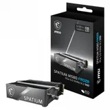Твердотельный накопитель 4000Gb SSD MSI SPATIUM M580 FROZR, M.2 2280, PCIe Gen5x4, NVMe 2.0, R14100 MB/s W12600MB/s, dram 8GB LPDDR4, 3000TBW, SPATIUM M580 PCIe 5.0 NVMe M.2 4TB FROZR