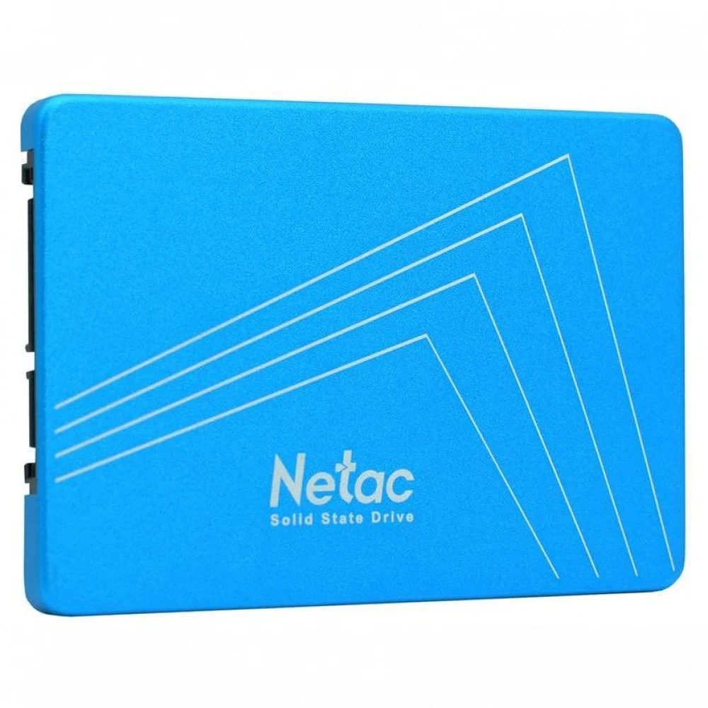 Твердотельный накопитель SSD 2.5" Netac 480Gb N535S Series <NT01N535S-480G-S3X> Retail (SATA3, up to 540/490MBs, 3D TLC, 7mm)