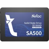 Твердотельный накопитель SSD 512Gb, SATA 6 Gb/s, Netac SA500, 2.5", 3D TLC, 520R/450W