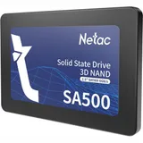 Твердотельный накопитель SSD 512Gb, SATA 6 Gb/s, Netac SA500, 2.5", 3D TLC, 520R/450W