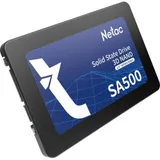 Твердотельный накопитель SSD 512Gb, SATA 6 Gb/s, Netac SA500, 2.5", 3D TLC, 520R/450W