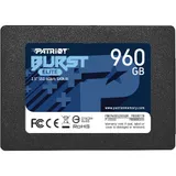 Patriot BURST ELITE 960GB SSD, 2.5” 7mm, SATA 6Gb/s, Read/Write: 450/320 MB/s, Random Read/Write IOPS 40K/40K TBW 800TB EAN: 814914027769