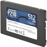 PATRIOT P210 512GB SSD, 2.5” SATA 6Gb/s, Read/Write: 520/ 430MB/s, Random Read/Write IOPS 50K/50K EAN: 814914026816