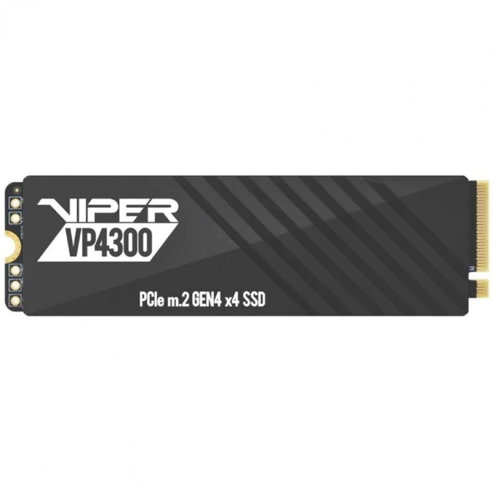 SSD M.2 Viper 1.0Tb VP4300 Series (PCI-E 4.0 x4, up to 7400/5500MBs, 3D TLC, Innogrit IG5236, TBW 1000Tb, 22х80mm, aluminium&graphene heatsink)