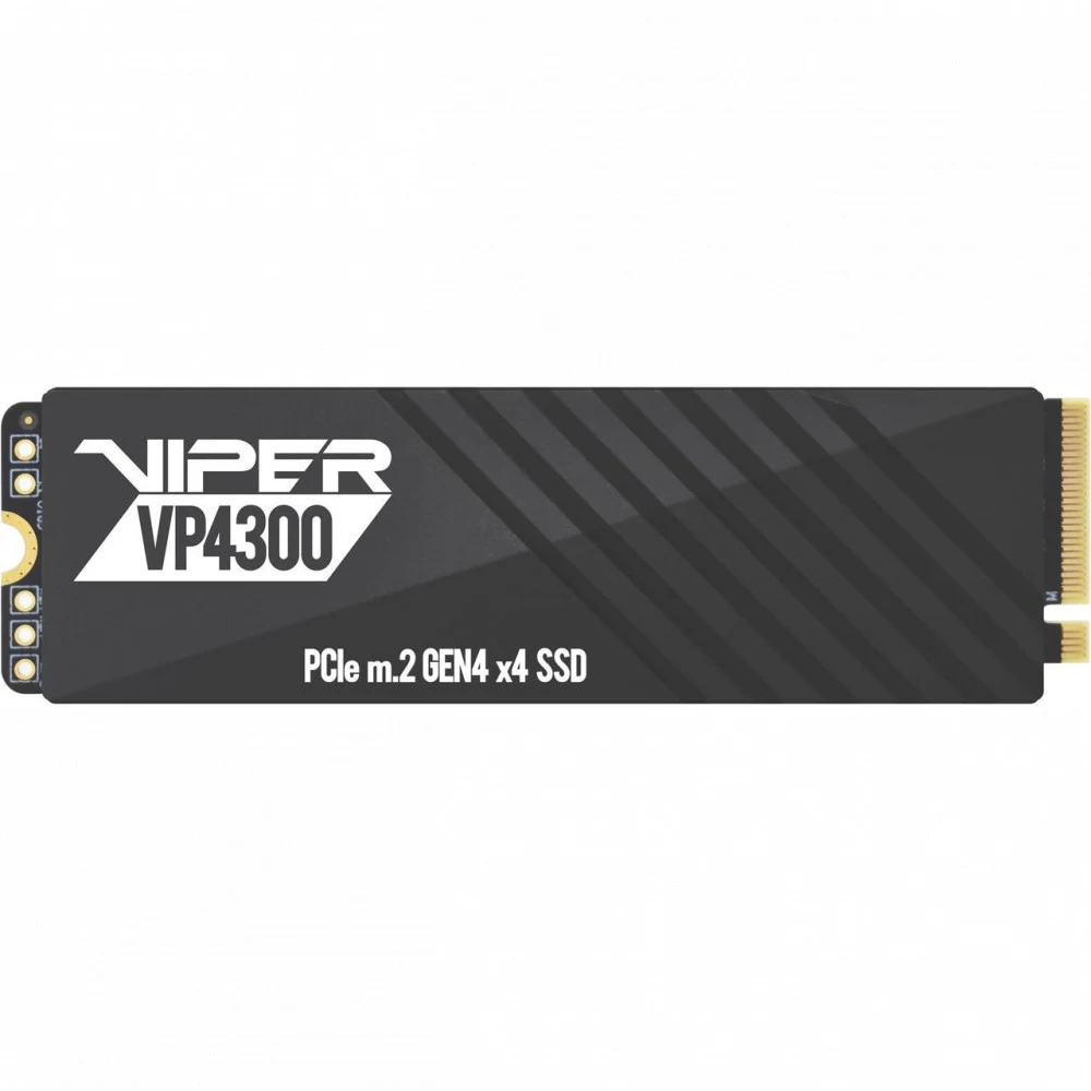Твердотельный накопитель SSD M.2 Viper 2.0Tb VP4300 Series <VP4300-2TBM28H> (PCI-E 4.0 x4, up to 7400/6800MBs, 3D TLC, Innogrit IG5236, TBW 2000Tb, 22х80mm, aluminium&graphene heatsink)