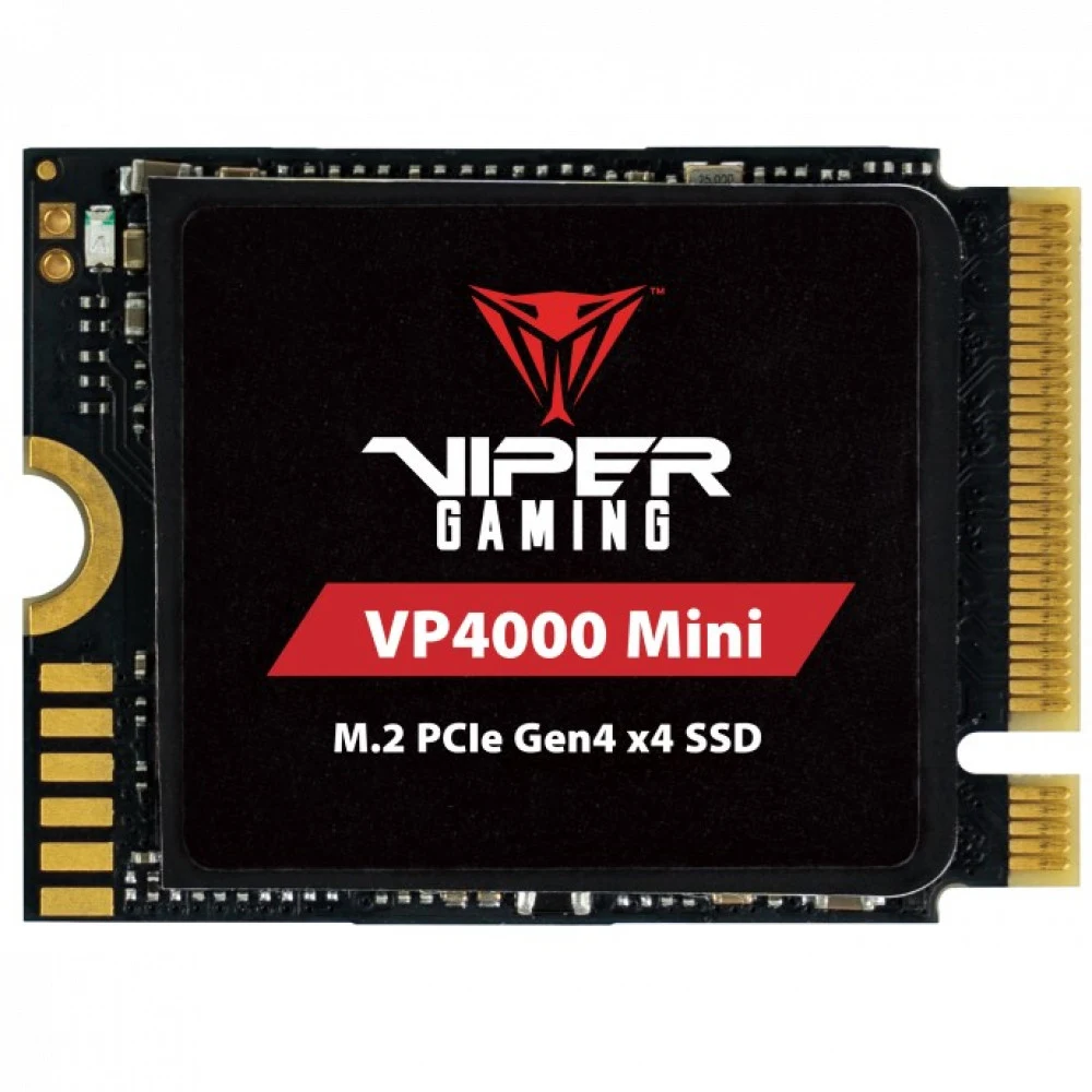 Твердотельный накопитель Patriot Viper VP4000 Mini 2TB M.2 2230 NVMe PCIe 4.0 x4 R5000/W3500 TBW 450TB 3D NAND TLC