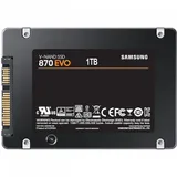 2.5" 1TB Samsung 870 EVO Client SSD MZ-77E1T0 SATA 6Gb/s, 560/530, MTBF 1.5M, 3D V-NAND TLC, 1024MB, 600TBW, 0,33DWPD, RTL MZ-77E1T0B/EU (545917) {10}