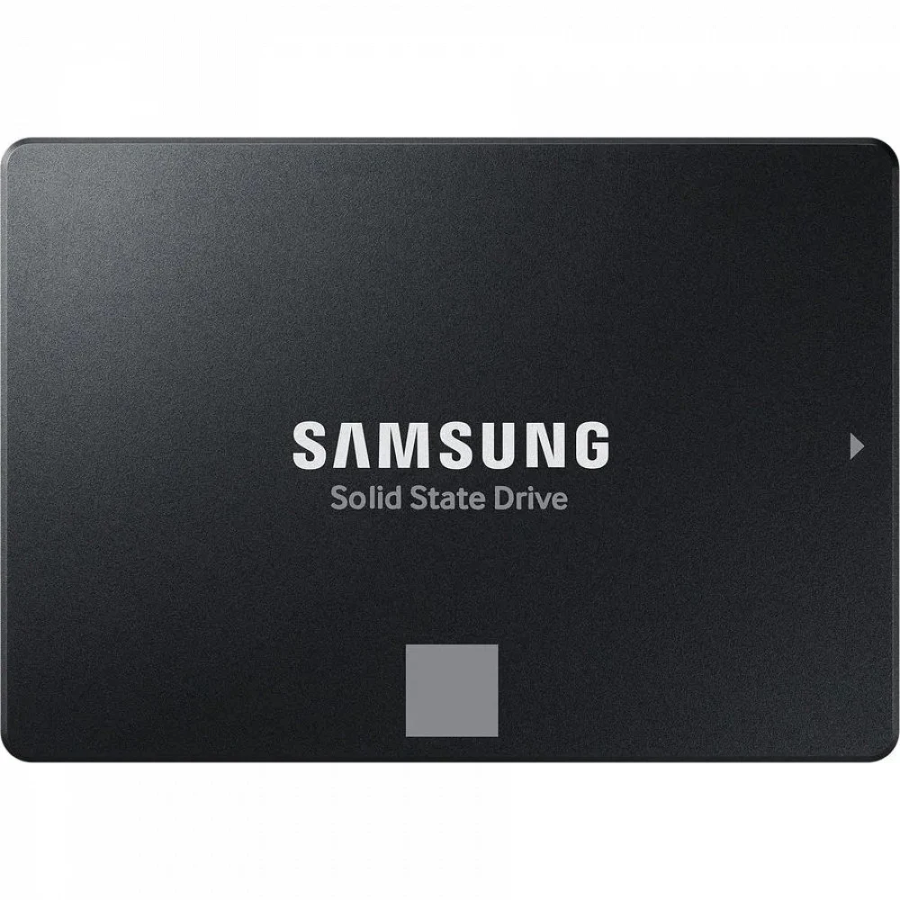 Твердотельный накопитель SSD Samsung 870 EVO MZ-77E500B 500GB 2.5" Client SATA 6Gb/s, 560/530, MTBF 1.5M, 3D V-NAND TLC,512MB, 300TBW, 0,33DWPD, RTL (550935) {10}