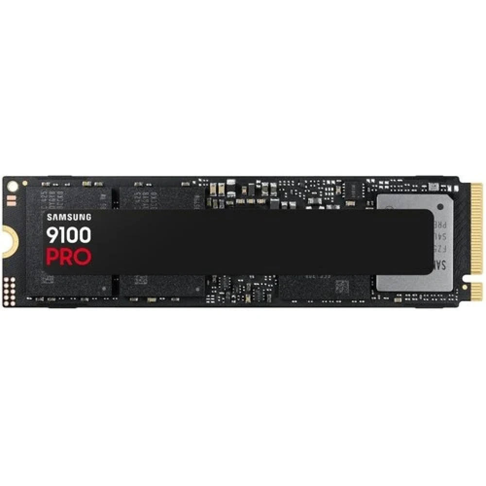 Твердотельный накопитель/ Samsung SSD 9100 PRO, 2000GB, M.2(22x80mm), NVMe 2.0, PCIe 5.0 x4, V-NAND TLC, R/W 14700/13400MB/s, IOPs 1 850 000/2 600 000, TBW 1200, DWPD 0.3 (12 мес.)