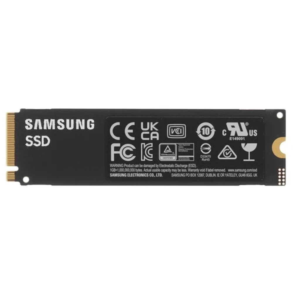 Твердотельные накопители/ Samsung SSD 990 EVO Plus, 2000GB, M.2(22x80mm), NVMe 2.0, NVMe 2.0, PCIe 4.0 x4, V-NAND TLC, R/W 7250/6300MB/s, IOPs 1 000 000/1 350 000, TBW 1200, DWPD 0.3 (12 мес.)