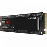 Твердотельные накопители/ Samsung SSD 990 PRO, 1TB, M.2(22x80mm), NVMe 2.0, PCIe 4.0 x4, V-NAND TLC, R/W 7450/6900MB/s, IOPs 1 200 000/1 550 000, TBW 600, DWPD 0.33 (12 мес.)