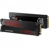 Твердотельный накопитель SSD Samsung 990 PRO [MZ-V9P1T0GW], [1 ТБ, M.2 2280 PCI-E, чтение: 7450 МБ/с, запись: 6900 МБ/с]