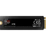 Samsung SSD 990 PRO, 4000GB, M.2(22x80mm), NVMe 2.0, PCIe 4.0 x4, V-NAND TLC, R/W 7450/6900MB/s, IOPs 1 400 000/1 550 000, DRAM buffer 4096MB, TBW 2400, DWPD 0.33, with Heatsink (12 мес.)