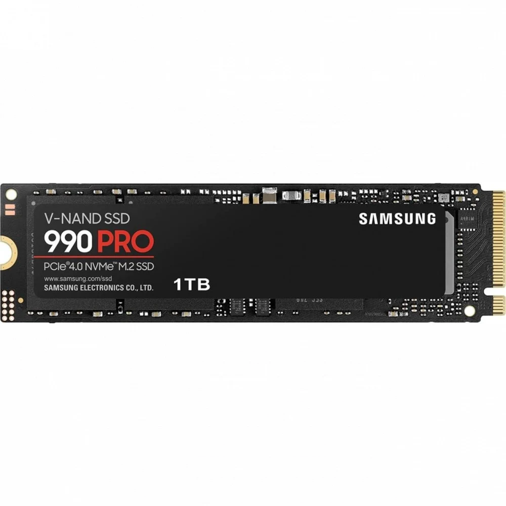 SSD M.2 Samsung 1.0Tb 990 PRO Series <MZ-V9P1T0B/AM> (PCI-E 4.0 x4 , up to 7450/6900MBs, 3D TLC, NVMe 2.0, DDR4 1024Mb, 600TBW, 22х80mm)