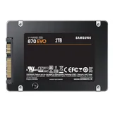 Накопитель на жестком магнитном диске Samsung Твердотельный накопитель SSD Samsung MZ-77E2T0BW 2000ГБ 2.5" 870 EVO SATA III