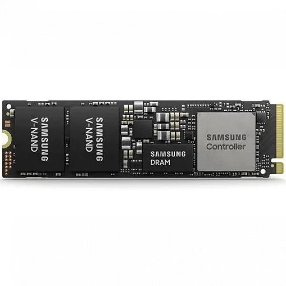 Твердотельный накопитель/ Samsung SSD PM9A1, 2048GB, M.2(22x80mm), NVMe, PCIe 4.0 x4, R/W 7000/5200MB/s, IOPs 1 000 000/850 000, DRAM buffer 2048MB (12 мес.)