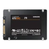 "2.5" 1TB Samsung 870 EVO Client SSD MZ-77E1T0BW SATA 6Gb/s, 560/530, MTBF 1.5M, 3D V-NAND TLC," MZ-77E1T0BW 1024MB, 600TBW, 0,33DWPD, RTL {10}, (527456)
