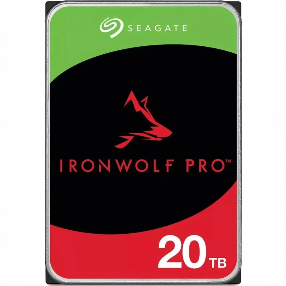Жесткий диск/ HDD Seagate SATA 20Tb IronWolf Pro NAS 6Gb/s 7200 256Mb 1 year warranty (replacement WD201KFGX, WD202KFGX)