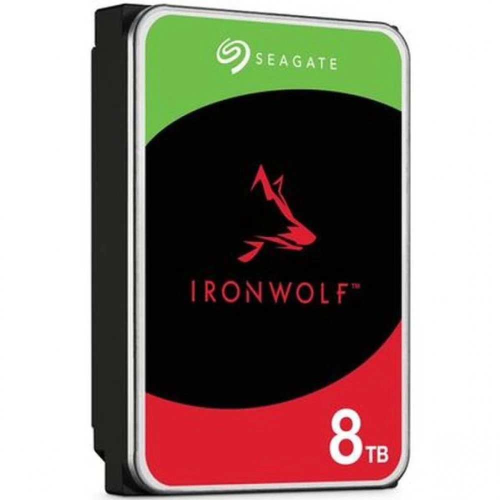 Жесткий диск для NAS систем 8Tb HDD Seagate IronWolf SATA 6Gb/s 5400rpm 3.5" 256Mb ST8000VN002