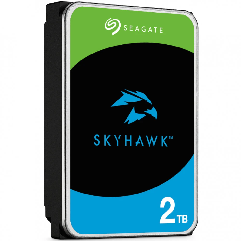 Жесткий диск/ HDD Seagate SATA 2Tb SkyHawk Surveillance HDD 5400 256Mb 1 year warranty (replacement ST2000VX015, ST2000VX008)