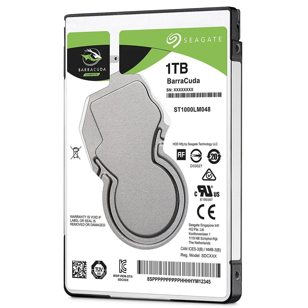 Жесткий диск Seagate BarraCuda 1TB SATA 2.5" 5400RPM 128Mb Характеристики: Байт на сектор (логическая/физическая память): 512/4096 Производительность: Интерфейс: 6 Гбит/с (SATA) Скорость передачи да