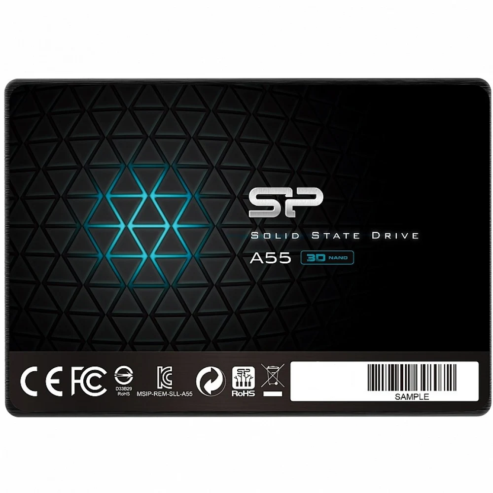 Silicon Power Ace - A55 1TB SSD SATAIII (3D NAND) 3D NAND, SLC Cache, 7mm 2.5'' Blue - Max 500/450 MB/s - Full Capacity, EAN: 4712702659139
