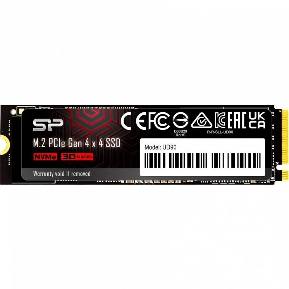 Накопитель SSD Silicon Power PCI-E 4.0 x4 2Tb SP02KGBP44UD9005 M-Series UD90 M.2 2280