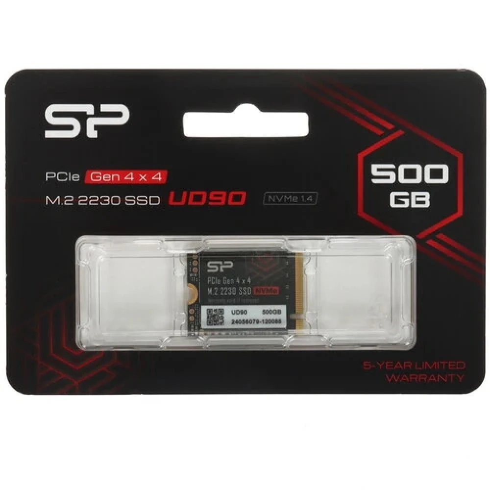Накопитель SSD Silicon Power PCIe 4.0 x4 500GB SP500GBP44UD9007 M-Series UD90 M.2 2230