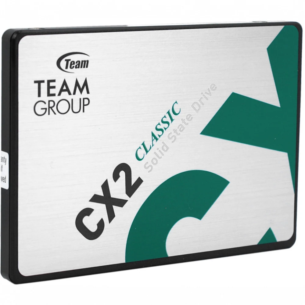 2.5&quot 512GB Team Group CX2 Client SSD [T253X6512G0C101] SATA 6Gb/s, 530/470, MTBF 1M, 3D TLC, 400TBW, 0,71DWPD, RTL {051935} {40}