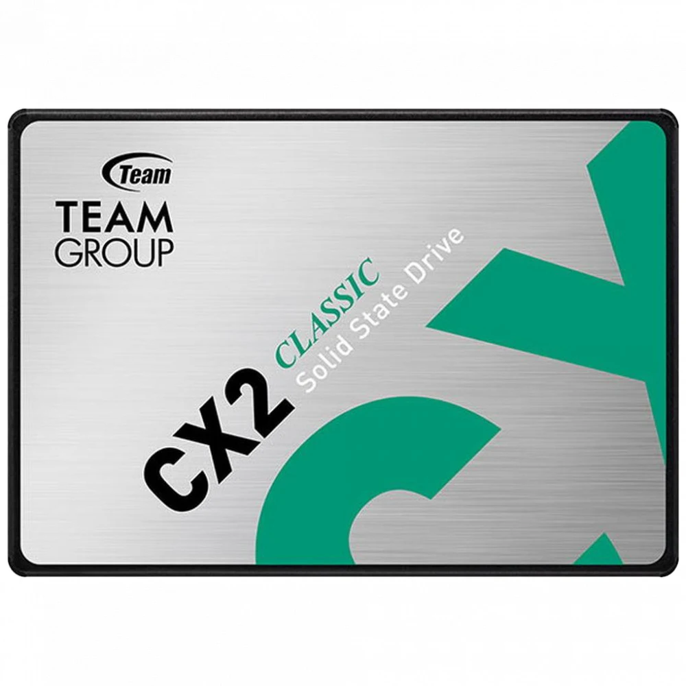 Твердотельный накопитель 1000GB SSD TeamGroup CX2 2.5” SATA3 R540Mb/s, W490MB/s T253X6001T0C101