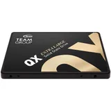 Твердотельный накопитель 512GB SSD TeamGroup QX 2.5” SATA3, R520 MB/s, W430MB/s, 160TBW, 3D QLC флэш, SLC кэширование T253X7512G0C101