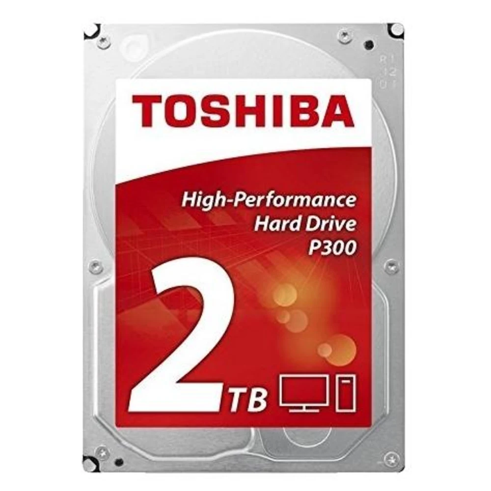 Жёсткий диск HDD 2 Tb SATA 6Gb/s Toshiba P300 HDWD220UZSVA 3.5" 5400rpm 128Mb HDWD220UZSVA