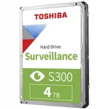 3.5" 4TB Toshiba S300 Surveillance HDWT840UZSVA SATA 6Gb/s, 5400rpm, 256MB, SMR, 24/7, Supports up to 64 video cameras, Bulk {20}