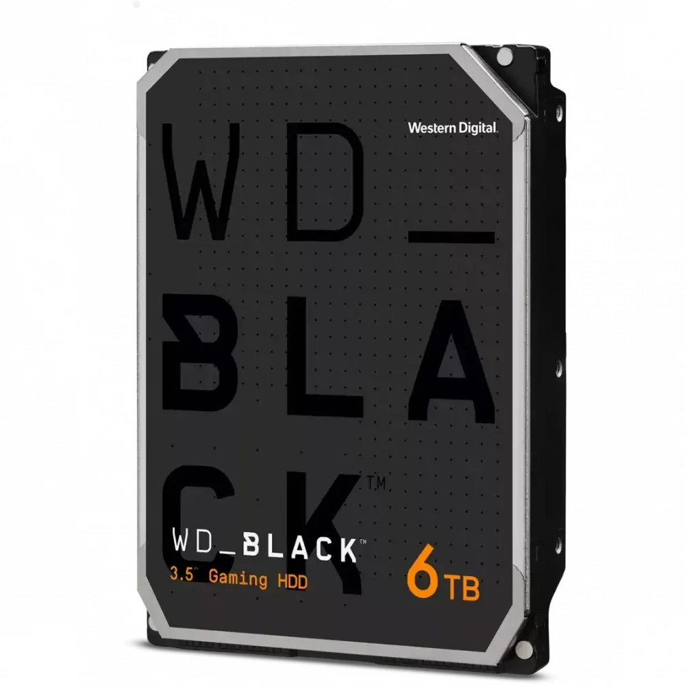 Жесткий диск/ HDD WD SATA3 6Tb Black 7200 256mb 6Gb/s 1 year warranty (replacement WD6004FZWX)