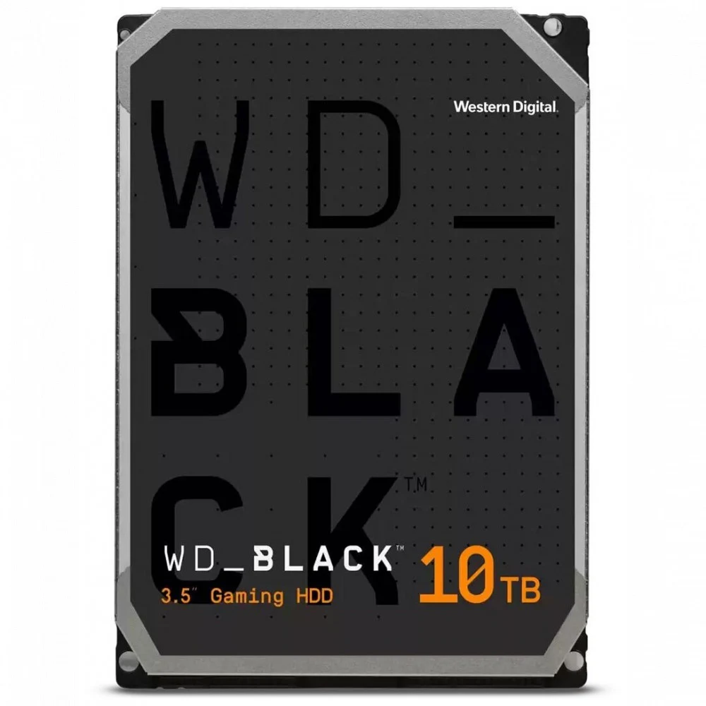 Жесткий диск HDD 10 Tb SATA 6Gb/s Western Digital Black WD101FZBX, 7200rpm, 64Mb WD101FZBX