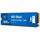 Твердотельный накопитель 500GB SSD WD BLUE SN5000 M.2 2280 NVMe 4.0 R5000MB/s W4000MB/s WDS500G4B0E