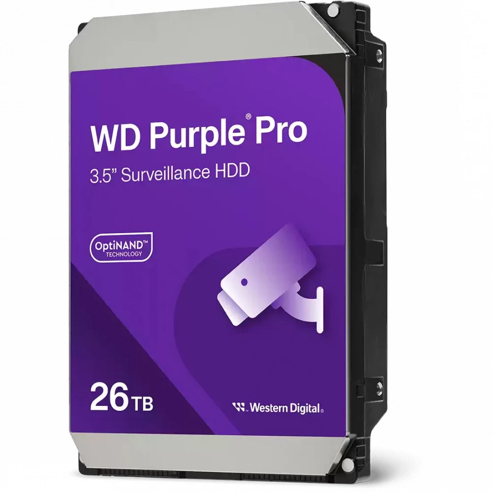 Жесткий диск WD SATA-III 26TB WD260PURP Purple Pro (7200rpm) 512Mb 3.5"